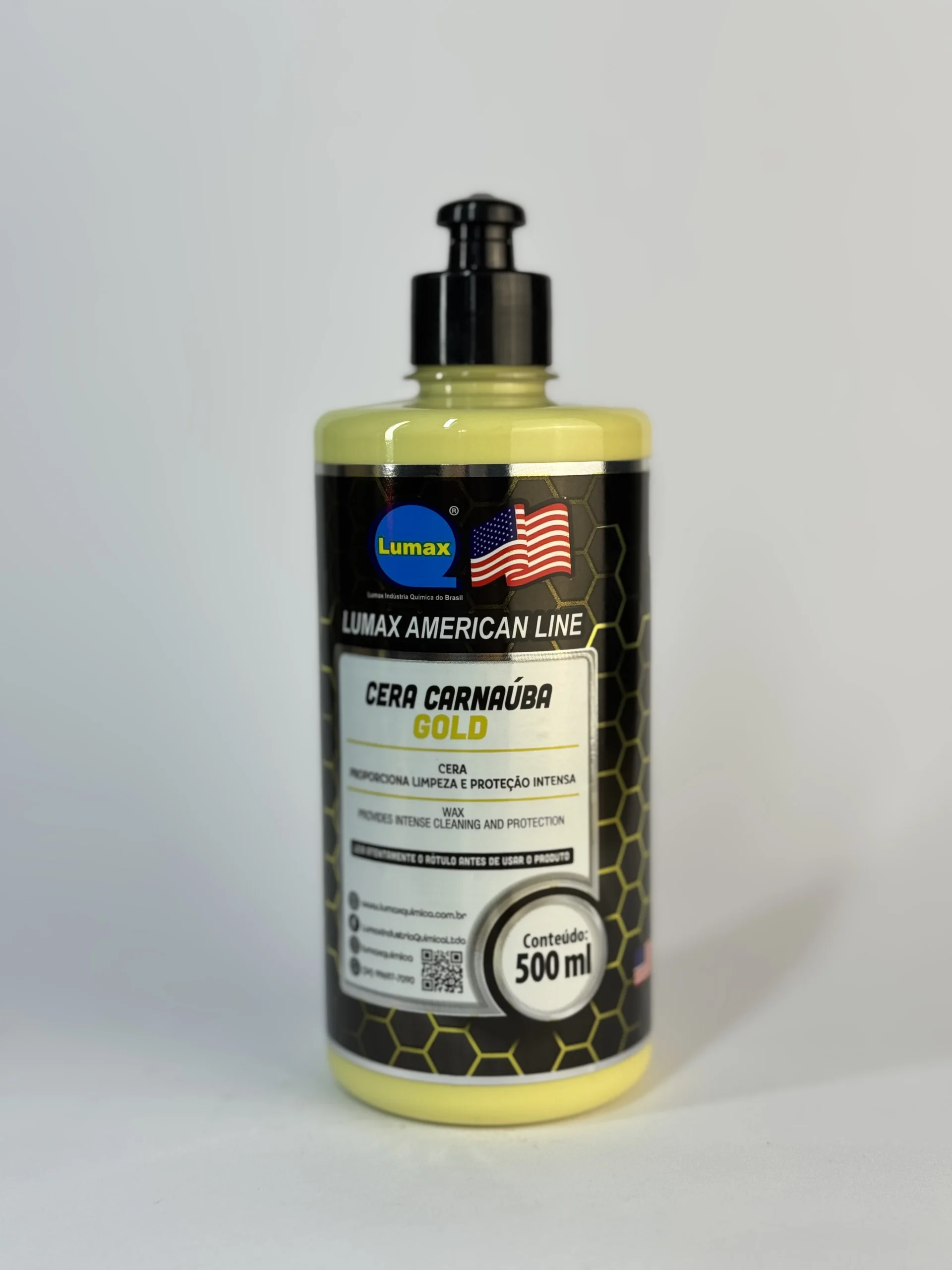 Cera Carnaúba Lumax American Line GOLD - Imagem 2