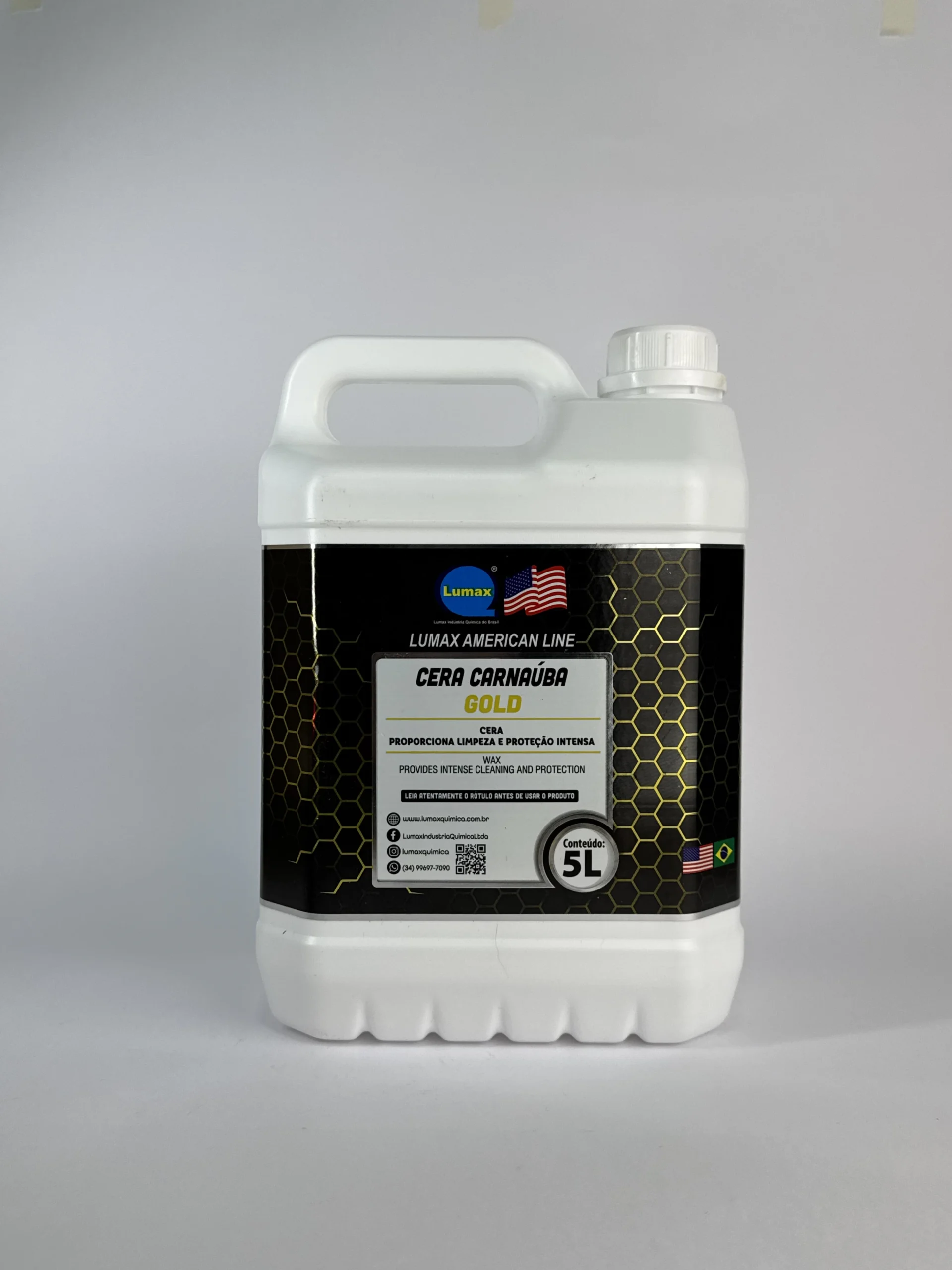 Cera Carnaúba Lumax American Line GOLD - Imagem 4